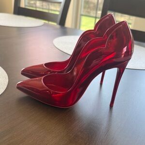 Christian Louboutin Glossy Red Heels